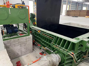 スクラップ金属ベーラー圧縮機2つのメインシリンダー付き
