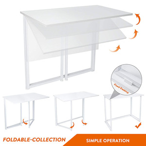 Simple Design Executive Study <strong>Computer</strong> Desk for Office or Home Use Wood Material for Indoor Space Bedroom Apartment - Product Image 5
