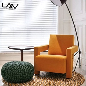 Creative Reading Sofa Designer Leisure Armrest L <strong>Type</strong> Lazy Chair Balcony <strong>Living</strong> Room Single Sofa Chaise Lounge Fauteuil