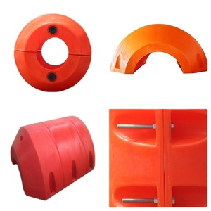 Boya de pistón de Material PE personalizada para uso marino, boya flotante fácil, flotador de dragado de tubería con muchos tamaños - Product Image 3