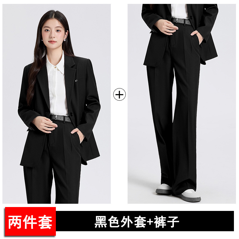 Black suit pants