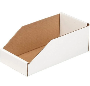100% 可回收定制尺寸纸板箱储物盒堆叠牛皮纸盒 - Product Image 3