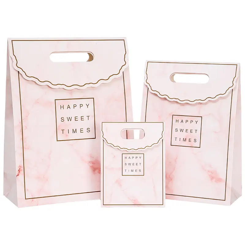 Commercio all'ingrosso Logo personalizzato stampato imballaggio della spesa moda Shopping Bag Boutique vendita al dettaglio abbigliamento imballaggio sacchetti di carta regalo