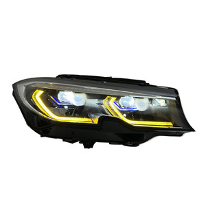 G20 Đèn pha lắp ráp cho 3 Series 20-22 sửa đổi cao cấp dẫn muỗng ban ngày Chạy ánh sáng <span class=keywords><strong>laser</strong></span> ống kính 12V mới 6000K - Product Image 4