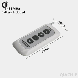 QIACHIP WiFi Smart Switch Wireless telecomando luce Timer interruttori relè 110V 220V domotica modulo KT1004 & KR2201W - Product Image 4
