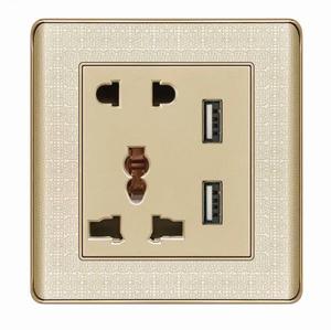 Enchufe universal multifunción, toma de corriente con puerto usb
