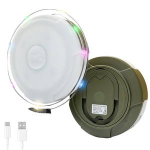 キャンプ用ライトLEDストリング変更可能RGB/ホワイト屋外パーティー用充電式防水使いやすさ2024 - Product Image 2