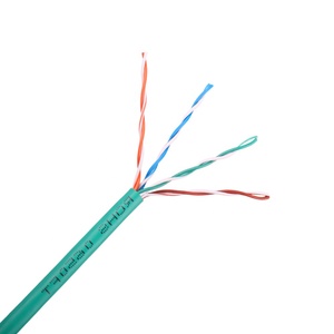 Utp/Ftp Cat5/6E Ethernet Cat5/Utp/grigio colore personalizzato blu giallo verde Utp cavo Cat5E 4P 28Awg - Product Image 1