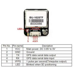 GPSモジュールM10チップ付きUAV受信機用セラミックパッチアンテナ - Product Image 3