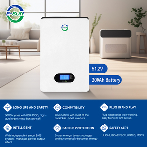 混合动力系统太阳能套件3Kw 5Kw 10Kw离网太阳能发电系统家用商用存储51.2v lfp电池逆变器 - Product Image 5