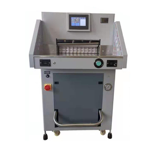 L'alimentazione manuale industriale muore la tagliatrice di carta idraulica 490mm della ghigliottina digitale di programma elettrico della taglierina di carta di massot 460 - Product Image 1