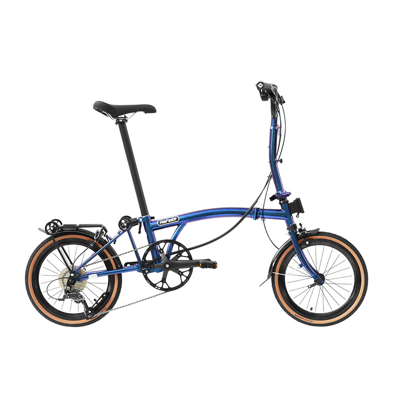 Blue and black Flat Bar