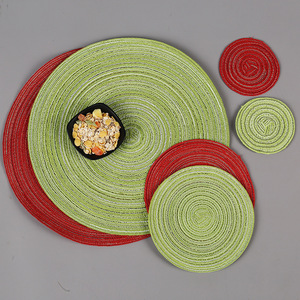 欧式棉麻餐桌垫流行家居装饰餐厅和厨房餐垫时尚家居 - Product Image 5