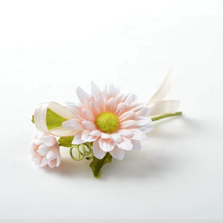 Fiore artificiale decorativo che fanno commercio all'ingrosso a buon mercato fatti a mano artificiale crisantemo decorazione del fiore artificiale