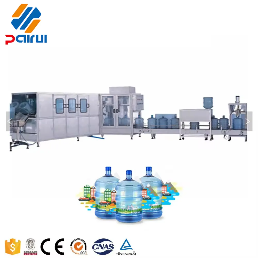 New Three In One Full Automatic Mineral Drinking Water Filling Machine For Bottle