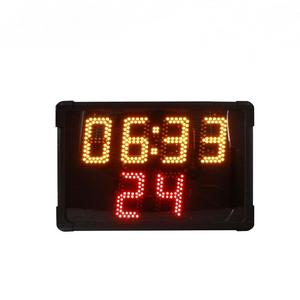 GX Display a LED digitale conto alla rovescia orologio da basket 24s Timer da basket orologio a tempo singolo lato per la vendita - Product Image 3