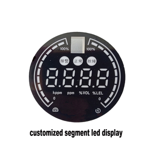 Benutzer definierte Farbe 7 LED-Segment Zeigt eine LED-LED-Anzeige mit hoher Helligkeit und sieben Segmenten an