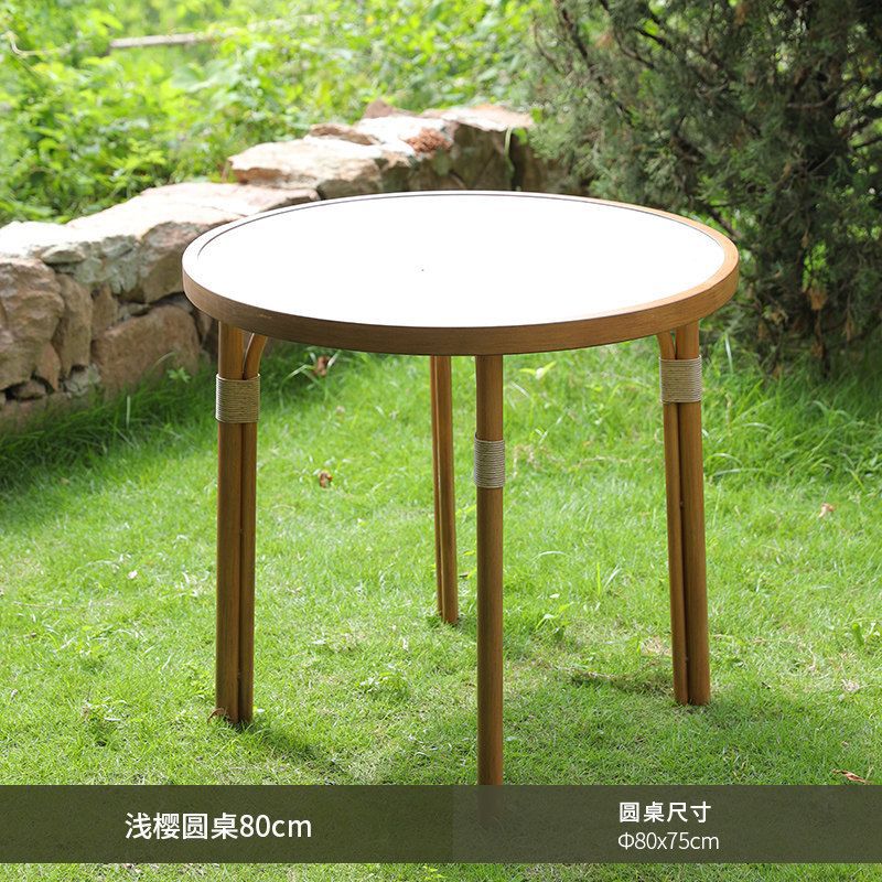 Table ronde de 80 cm