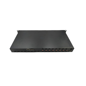 Matriz de audio 4K 8X8 con salida de audio coaxial, compatible con 4K60Hz 444 HDR y Dolby Vision, salida de escala descendente, matriz de 8 entradas y 8 salidas