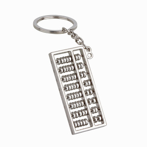 พวงกุญแจโลหะลูกคิดจำลองแบบพกพาได้แปดแบบแขวน - Product Image 4