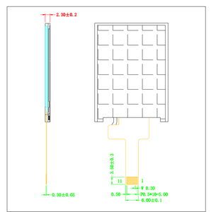 Vendita calda 1.77 "modulo COG 128x160 tft display lcd di piccole dimensioni touchscreen modulo lcd da 1.77 pollici tft con interfaccia SPI/MCU