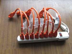 Gösterge ışığı SJTW çok uzunluk uzatma kablosu ile 3C açık uzatma kablosu - Product Image 5