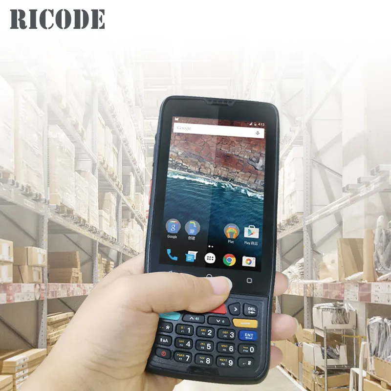 TICODE Industrieller Android-Daten sammler Robustes PDA-Handheld-Gerät PDA Logistics Pda-Telefon