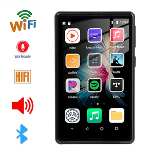 Reproductor MP3 MP4 Bluetooth y WiFi Pantalla táctil IPS de 4,0 pulgadas con altavoz Reproductor de música multilingüe 1080p - Product Image 2