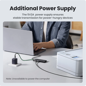 UGREEN USB集线器USB 3.0集线器4端口5gbps USB多分离器适配器，适用于Macbook iPad Pro Air笔记本电脑配件 - Product Image 6