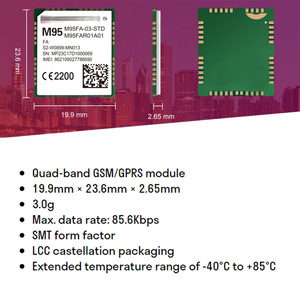 M95 M95FB-03-STD 2G WifiモデムM26 M66 MC20 MC60クワッドバンドGSMGPSGPRSワイヤレスモジュール在庫あり - Product Image 5