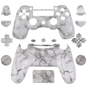 Hydro Dipped Blue Splatter Controller Shell für PS4 Dualshock 4 Gamepad Gehäuse Button Marmor lackiert - Product Image 3