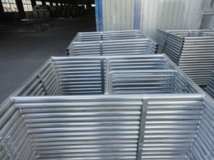 Sistema di telaio per tubi di puntellamento Kwikstage con montaggio rapido zincato certificato ISO, impalcatura per montatura - Product Image 6