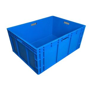 Large Euro Box <strong>Stackable</strong> <strong>Crate</strong> for Warehouse Storage - Product Image 2