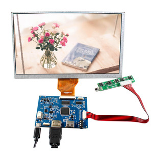 Custom <strong>Lcd</strong> <strong>Display</strong> 50Pin Ttl <strong>Lcd</strong> <strong>Display</strong> Screen 9Inch At090Tn10 800X480 <strong>Lcd</strong> Advertising <strong>Display</strong>, Vga Av Usb Control Board - Product Image 1