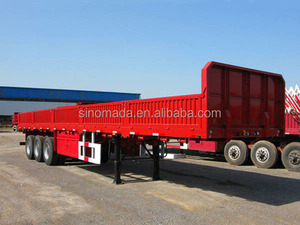 รถกึ่งพ่วง Cimc 3เพลารถกึ่งพ่วงแบบแท่น40ฟุต - Product Image 6