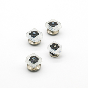 Với Ferrule Gliding Ghế Và Bộ Bàn Kim Loại Xoay Giải Trí Ghế Sofa Cơ Chế Cơ Sở Ghế Vuông Glides - Product Image 6