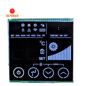 Custom monochrome <strong>lcd</strong> touch screen customized <strong>7</strong> segment pid temperature sensor <strong>controller</strong> <strong>lcd</strong> - Product Image 2