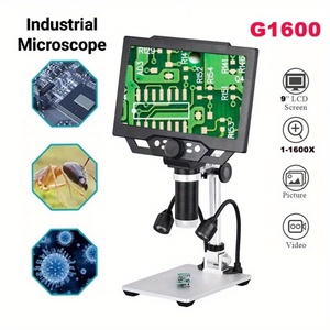 Microscopio electrónico personalizado, microscopio electrónico Digital de 9 pulgadas, reparación de teléfonos móviles, placa de circuito, ordenador - Product Image 4