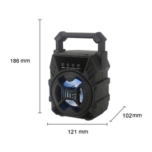 2025 portatile senza fili BT altoparlante RGB illuminazione esterna Subwoofer funzione Audio Mic DJ Computer scheda di memoria del telefono cellulare - Product Image 3