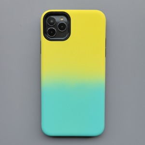 เคสหลังไล่สีรุ้งสำหรับ iPhone,เคสโทรศัพท์สำหรับ iPhone 12 13 Pro Max TPU + PC 2 In 1 Xs Xr 11 7/8 6P - Product Image 6