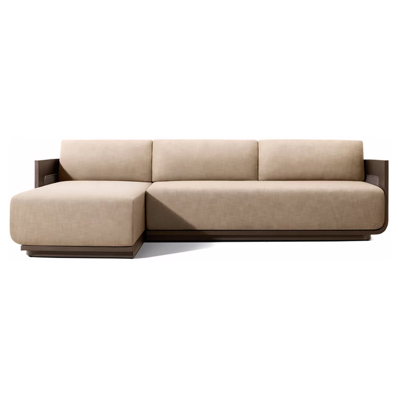 Sofá con sillón reclinable