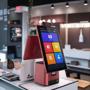 Liverdol 15.6 inch Màn hình kép tất cả-trong-một hệ thống POS Tiền mặt đăng ký POS Máy với máy in và máy ảnh cho siêu thị - Product Image 3