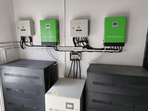 高级MPPT 96V 192V 240V 50AMP 100A RS485双MPPT太阳能500V面板调节器电池充电控制器 - Product Image 5
