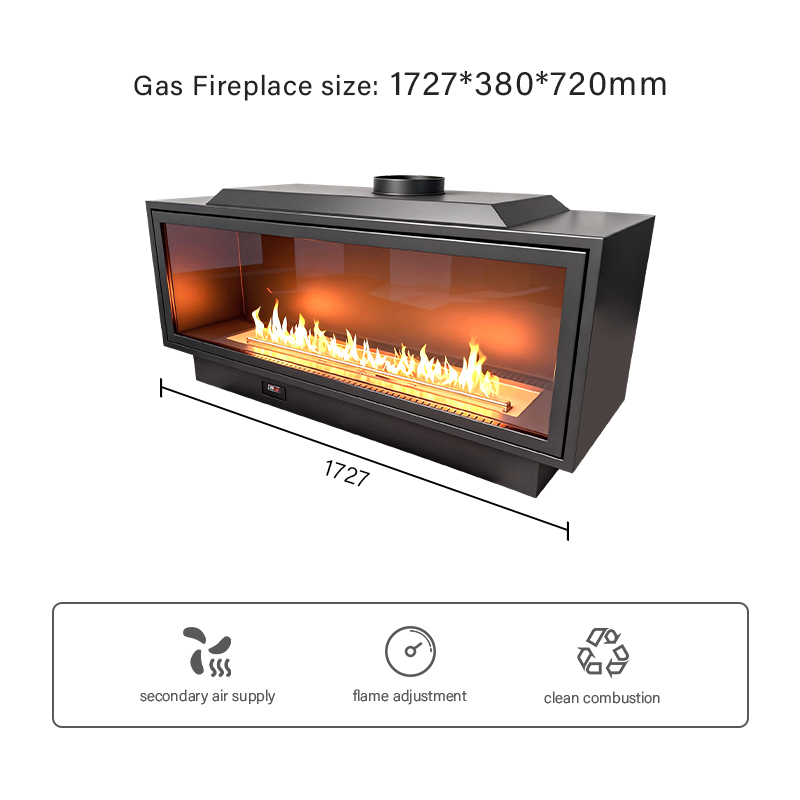 L1727-H720-D380mm (68 pouces)