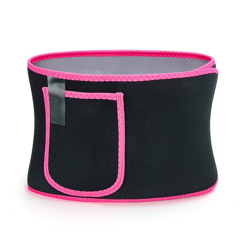 Noir + Bord rose-Type d'ion argent + poche