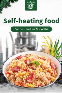 Bữa ăn sẵn sàng để ăn Xúc Xích cơm chiên tự sưởi ấm gạo thực phẩm khẩu phần khẩn cấp - Product Image 2