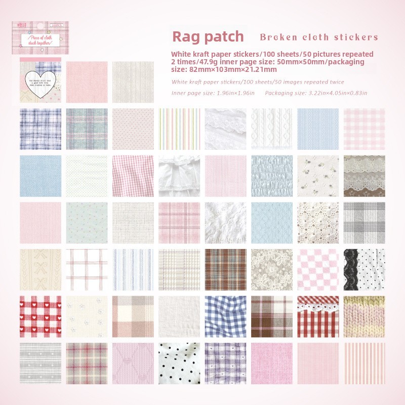 Parches de patchwork D-rosa