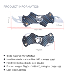 Tốt Nhất Bán Sanrenmu 3135-Ki Đa Công Cụ Dao Với Tuốc Nơ Vít Và Mở Chai Nhỏ Mini Pocket Dao Đa Chức Năng Dao - Product Image 5