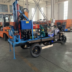 Thủy lực 200m cũng khoan máy gắn khoan Giá xe tải DIESEL nước giếng khoan Giàn Khoan để bán - Product Image 2