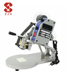 Verfalls datum Druckmaschine Etiketten druck Handbetrieb ene Farbbandstempel-Drucker codier maschine - Product Image 1
